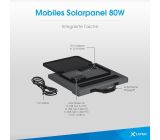 Xlayer 42000mAh Mobile Powerstation + 80W Solartasche Komplettset