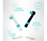 Happybrush 8x  Aufsteckbürsten Zahnbürsten Ersatzzahnbürsten 