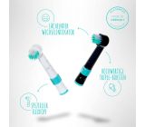 Happybrush 8x  Aufsteckbürsten Zahnbürsten Ersatzzahnbürsten 