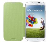 Samsung Original Flip Cover mit Galaxy S4 in gelb-grün