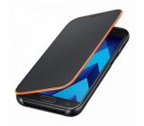 Samsung Neon Flip Cover für Galaxy A5 Schwarz Tasche