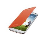 Samsung i9505 Galaxy S4 Flip Case EF Orange