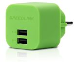 Speedlink (B-WARE) Turax Steckdosen-Ladegerät mit zwei USB-Anschlüssen