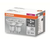 OSRAM LED Base PAR16 LED-Reflektorlampe mit GU10 50 Watt [2er-Pack]