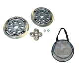 HUDORA Ersatzrollen-Set für Big Wheel, 125 mm - Scooter Ersatzrad