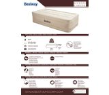 Bestway Einzel-/Luftbett, 191x97x51cm, mit integrierter elektrischer Pumpe