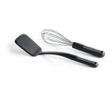 KitchenAid 2tlg Schneebesen + Pfannenwender Wender Pfanne Rührbesen 