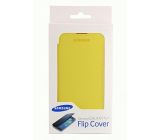 Samsung Galaxy S4 Flip Cover Schutzhülle Gelb