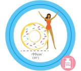 Intex Luftmatratze Schwimmreifen aufblasbar "Sprinkle Donut"  99 x 25 cm