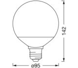 LEDVANCE Smart Wifi E27 LED Lampe Dimmbar RGBW 100W Leuchtmittel
