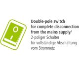 Hama Steckdosenadapter mit Berührungsschutz 