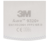 5x 3M ™ AURA 9320+ FFP2 MASKE – Atemschutzmasken bei Fiduciashop