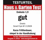 Emerio Heißluftfritteuse 1400W 3,6l Friteuse air smart fryer