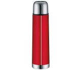 alfi Thermosflasche Edelstahl rot 750ml Isolierflasche mit Trinkbecher 