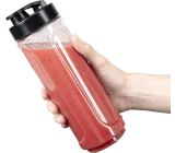 Princess Standmixer Smoothie Maker mit Trinkflasche 300W Edelstahl 