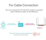 TP-Link Archer C50 Dualband WLAN Router 300 Mbit / 867 Mbit