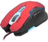 Speedlink CONTUS Gaming Mouse - Gaming-Maus mit 5 Tasten schwarz-rot