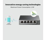 TP-Link TL-SG105S 5-Port Netzwerk Switch Gigabit LAN Verteiler Switch [B-WARE]