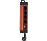 REV 0014412613 Supraline, Steckerleiste, 4fach Steckdosenleiste 1,9m