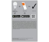 LEDVANCE SMART+ WiFi LED-Lampe E27 Dimmbar RGB  Glühlampe mit 60 W 3er-Pack