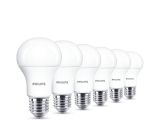 Philips LED Lampe 100W E27 Warmweiß Leuchtmittel 6-er Pack