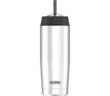 THERMOS Cold Cup Thermobecher- Isolierbecher- 470ml Edelstahl inkl. Trinkhalm