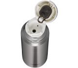 THERMOS Thermosflasche Edelstahl mattiert 0,35 l+ Gratis Mikrofasertuch