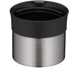 THERMOS Thermosflasche Edelstahl mattiert 0,35 l+ Gratis Mikrofasertuch