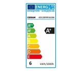 6x Osram LED-Lampe E27 Warmweiss 40 W