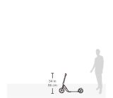 HUDORA Big Wheel Scooter Style Tret-Roller klappbar - City-Scooter