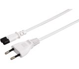 Hama Netzkabel mit flachem Eurostecker