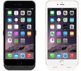 NINETEC 4800mAh Power Case + Schutzhülle Zusatzakku für iPhone 6/6s Plus