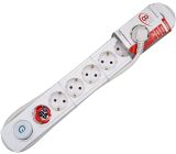 Vivanco 8-fach steckdosenleiste weiss 1 -5m Mehfachsteckdose
