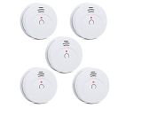 5x Gs506 Rauchwarnmelder Rauchmelder inkl. 5 Jahre Batterie + Magnethalterung