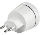 Hama Reisestecker Typ J Schweiz CH - Schuko Reiseadapter Travel Adapter