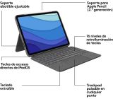 Logitech Combo Touch Case Schutzhülle mit Tastatur ES Layout [B-WARE]