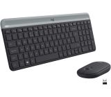 Logitech MK470 Slim Combo Kabellos Tastatur Maus SET Spanisches Layout [B-WARE]