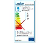 Ledar LED Ledar LED-Wandleuchte 5W warmweiß