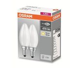 Osram LED Base Classic B/LED-Lampe E14 40 Watt 2er-Pack Leuchtmittel