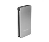 NINETEC NT-609 Powerbank / Akku Ladegerät mit Lightning und USB LadeKabel 