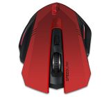 SPEEDLINK Fortus kabellose Gaming Maus (5-Tasten) rot/schwarz