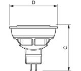 Philips Master LEDspot Value 35 W GU5 Dimmbar Leuchtmittel