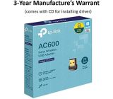TP-Link Archer T2U Nano AC600 WLAN USB Adapter Wifi Stick 200Mbit [B-WARE]