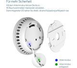 Unitec Rauchmelder 10 Jahre Funk Rauchwarnmelder Q-Label 85dB Rauchwarner