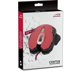 Speedlink 5-TastenGamer Maus für PC - Contus Gamingmaus schwarz-rot 