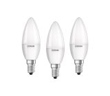Osram LED BASE CLASSIC BLED-Lampe  E14 40 W Glühlampe [3ER PACK]