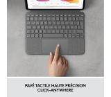 Logitech Combo Touch Case Schutzhülle mit Tastatur FR Layout [B-WARE]