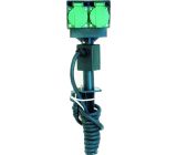 Smartwares 7550/2 Outdoor Steckdosenleiste 4 -Fach 2 mt