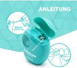 Happybrush Vegane Zahnseide SuperClean 35m Antibakterielle Zahnseidehalter 10ER