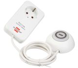 Brennenstuhl Eco Line Comfort Switch Adapter Steckdose mit Fußschalter